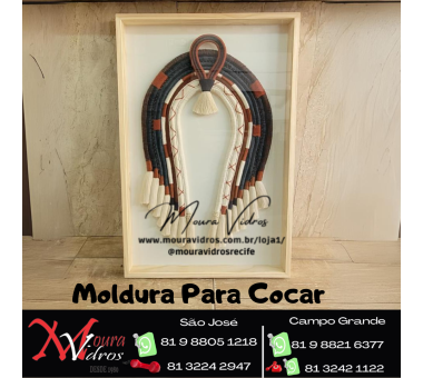 moldura para cocar